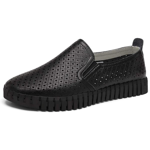 Black Monochrome Women Recreational Shoes Classic
